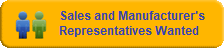 Sales and Manufacturer's Representatives Wanted